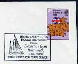 Postmark - Great Britain 1973 cover bearing illustrated c...