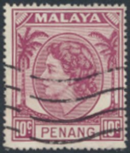 Penang   Malaya  SC#  35 Used  see details & scans