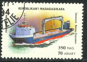 MALAGASY REPUBLIC 1994 350fr SHIPS Issue Sc 1253 VF CTO USED