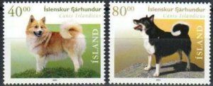 Iceland Stamp 933-934  - Dogs