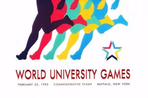 USPS First Day Ceremony Program #2748 World University Games Sports 1993