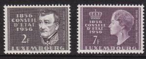 Luxembourg # 322-323, Mint, hinged