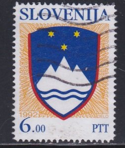 Slovenia # 108, National Arms, Used,