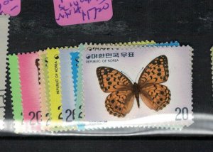 Korea Butterfly SC 1404-13 MNH (10eql)