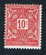 French Sudan J12 MLH Numeral (BP09320)