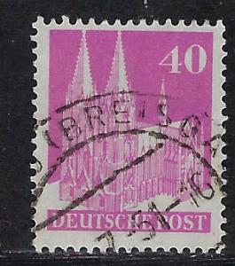 Germany AM Post Scott # 651a, used