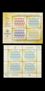 FIJI. 50th ANNIVERSARY EUROPA (CEPT) FIRST STAMP. SCOTT # 1050 - 53