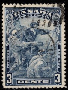 1934 Canada Scott #- 208 3 Cent Anniversary of Jacques Cartier's Landing...