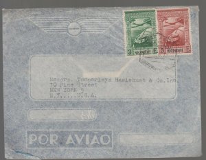 1936 Lorenzo Marques Mozambique Cover to USA