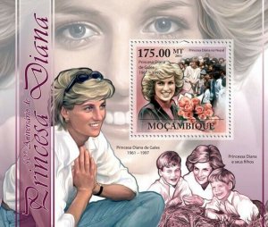 Mozambique 2011 MNH - Princess Diana. Michel: 4518/Bl.442,  Scott: 2253