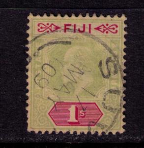 FIJI Sc# 75 USED F WMK 3 Edward VII