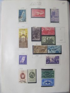 1957 Egypt Stamps MNH**MH* and Used LR105P20-