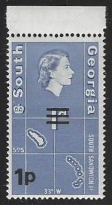 South Georgia #18a MNH Stamp