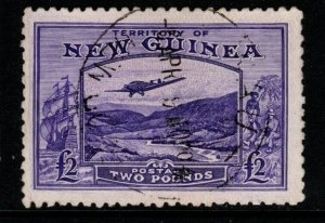 NEW GUINEA SG204 1935 £2 BRIGHT VIOLET FINE USED
