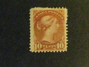 Canada #45 mint hinged heavy hinge remnant a1910.9674