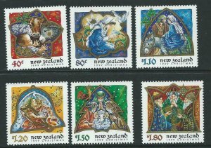 NEW ZEALAND SG2288/93 1999 CHRISTMAS MNH