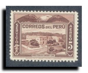 Peru-Airmails Scott #C60