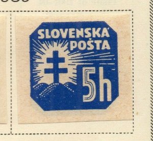 Czechoslovakia 1939 Early Issue Fine Mint Hinged 5h. NW-168114