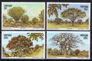 ZAYIX South Africa Venda 84-87 MNH Trees Nature Plants 092022S100M