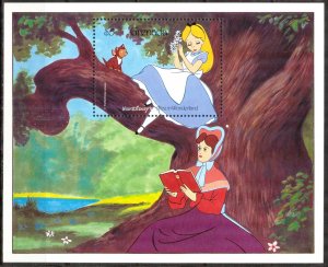 Grenada 1987 Disney Fairy Tales Alice in Wonderland Mi. Bl.187 S/S MNH