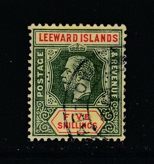 Leeward Islands, Sc 60 (SG 57a), used