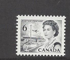 Canada, 460p, Queen Elizabeth II Tagged Single, MNH