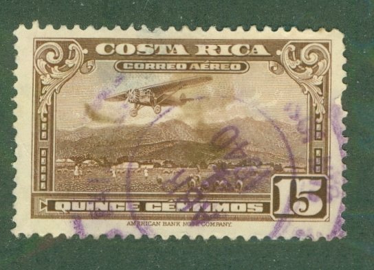 COSTA RICA C17 USED BIN $0.50