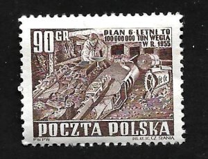 Poland 1951 - MNH - Scott #531