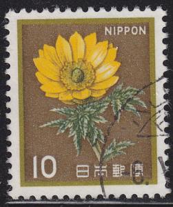 Japan 1422 Amur Adonis Flower 1980