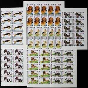 Mongolia Stamps # 2003 Imperforate Animal Souvenir Sheet Lot of 10 MNH