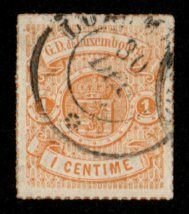 Luxembourg #18 used