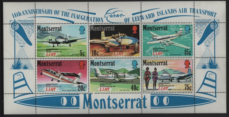 MONTSERRAT 273A MNH F/VF SS