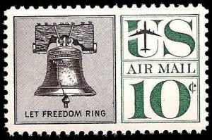 # C57 MINT NEVER HINGED LIBERTY BELL