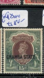 INDIA CHAMBA  KGVI   15R    SG 98     MNH        P0515B  H