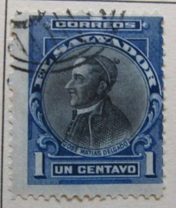 A6P38F141 Salvador 1912 1c used