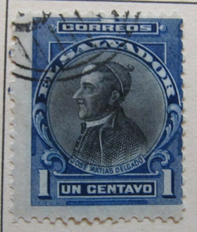 A6P38F141 Salvador 1912 1c used