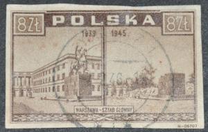 DYNAMITE Stamps: Poland Scott #378 - USED