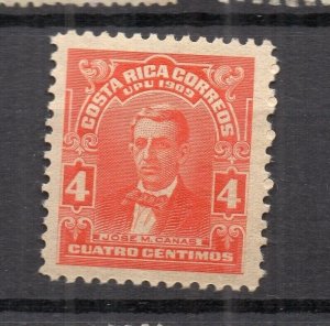 Costa Rica 1907 Early Issue Fine Mint Hinged 4c. NW-231969