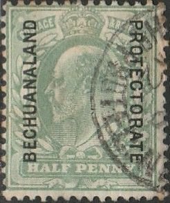 Bechuanaland Protectorate  #80 Used From 1908