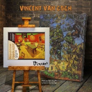 Togo - 2019 Vincent van Gogh - Stamp Souvenir Sheet - TG190155b