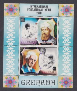 GRENADA - 1970 INTERNATIONAL EDUCATION YEAR - MIN. SHEET MINT NH