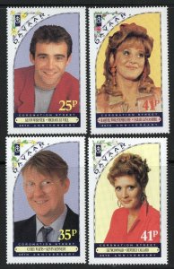 Thematic stamps DAVAAR Local.Coronation St Liz,Curly,Kevin,Raquel 4v mint