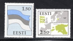 Estonia 209-210, VF. Mint (NH) Cat. $3.00 .....   1980110