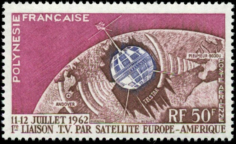 French Polynesia Scott #C29 Mint Hinged