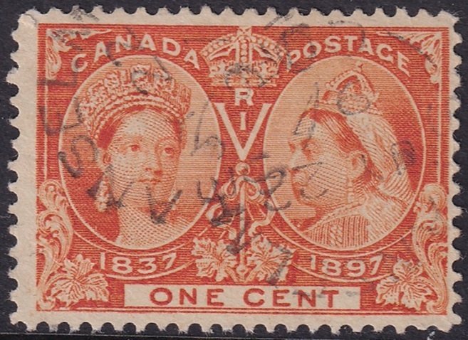 Canada 1897 Sc 51 used St-Anselme Quebec cancel