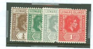 Leeward Islands #103/105A/120  Single
