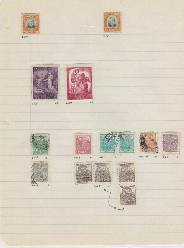 Brasil Stamps Ref: R6456