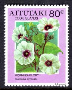 Aitutaki 496 Flower MNH VF