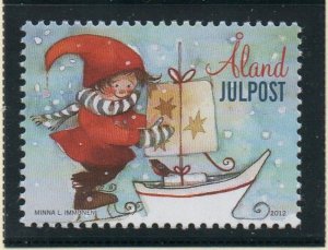 Aland Finland Sc 337 2012  Christmas stamp mint NH