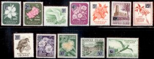 Norfolk Island 1966 SC# 71-82 MNH-OG E34